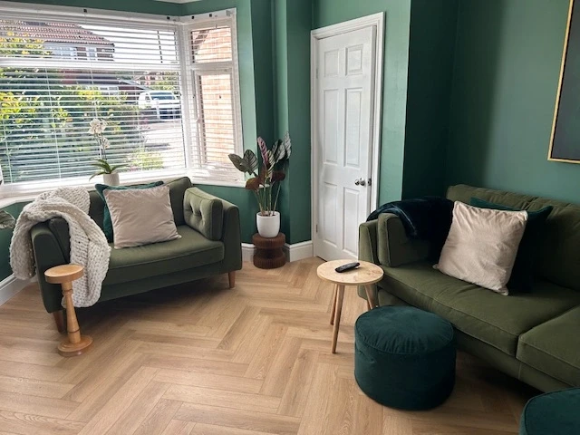 Image of clients living area